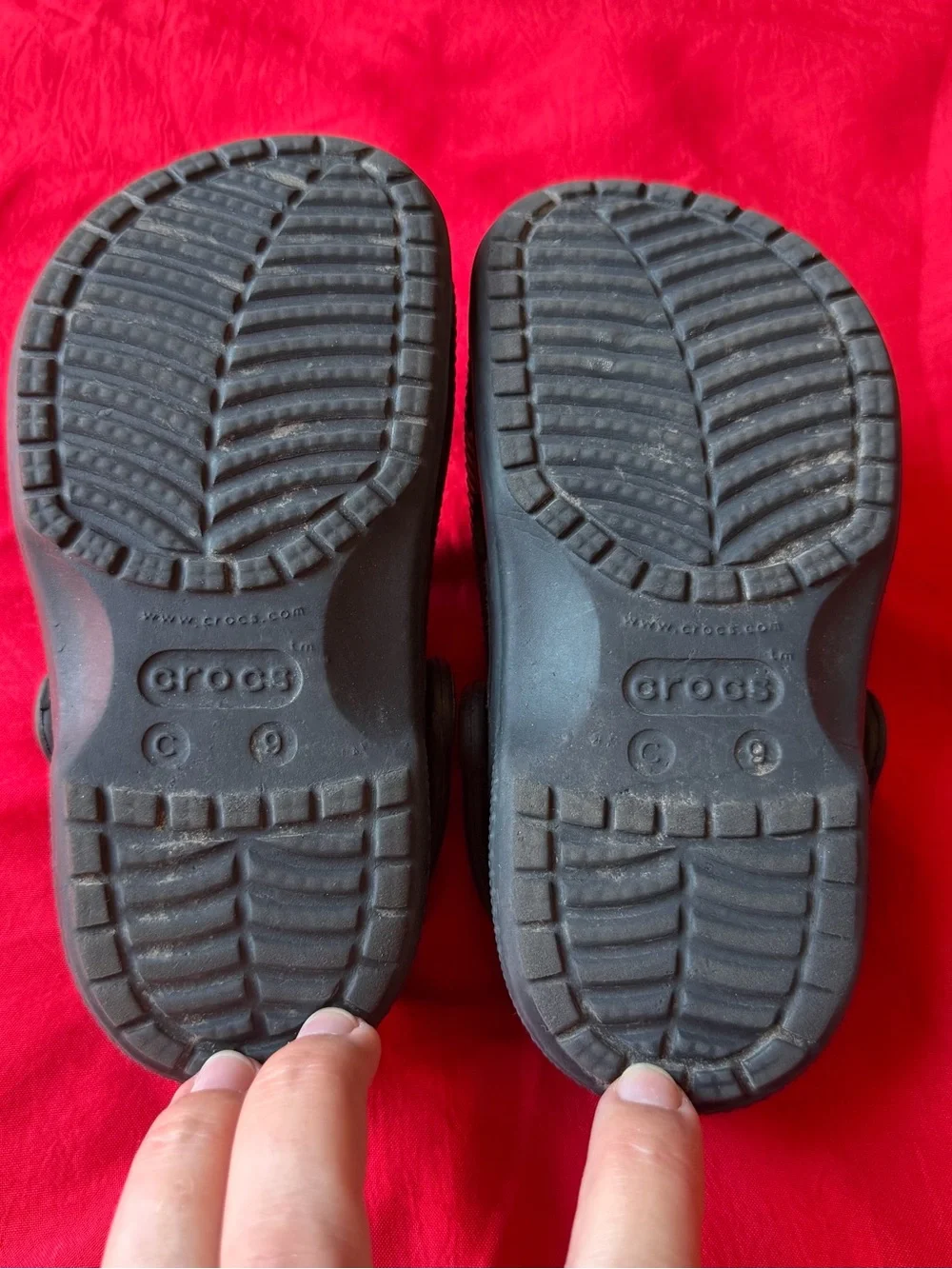 Kids Black Crocs